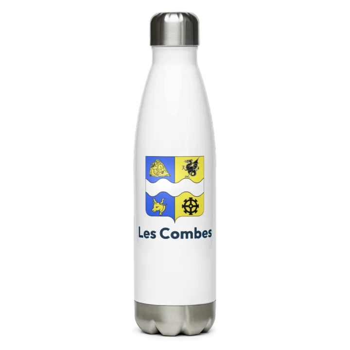 Gourde inox blason de Les Combes
