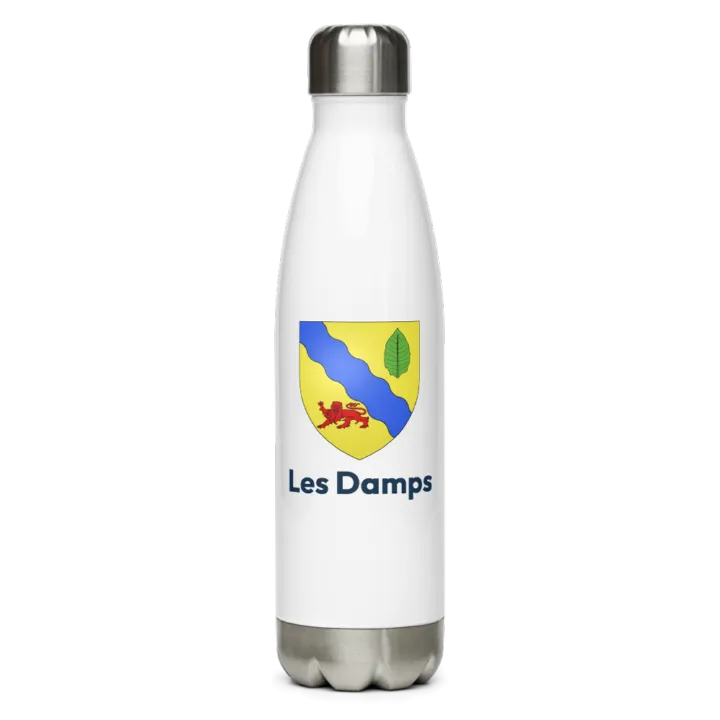 Gourde inox blason de Les Damps
