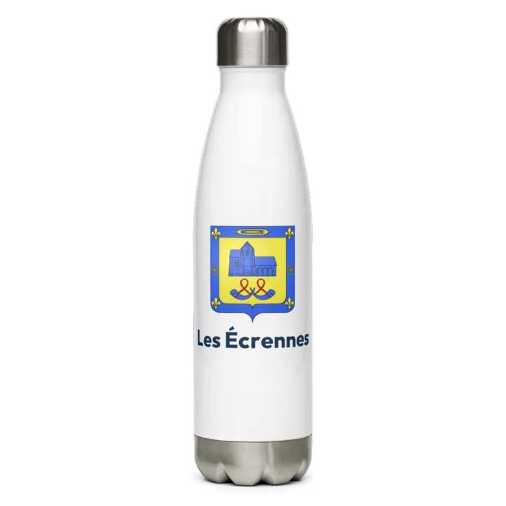 Gourde inox blason de Les Écrennes