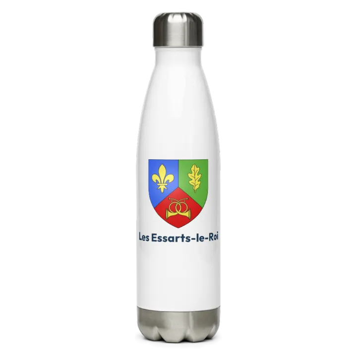 Gourde inox — blason des Essarts-le-Roi