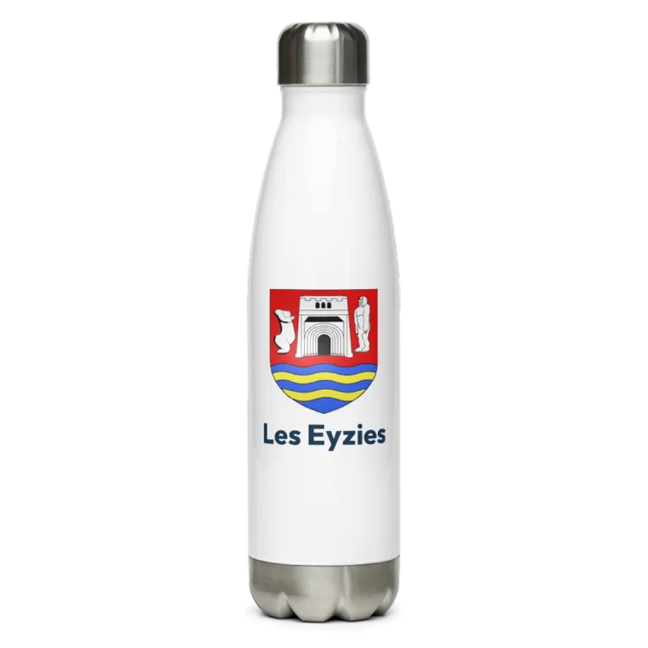 Gourde inox — blason des Eyzies
