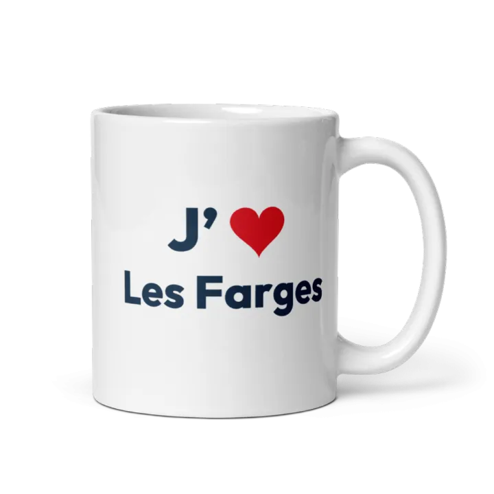 Mug « J’❤ Les Farges »