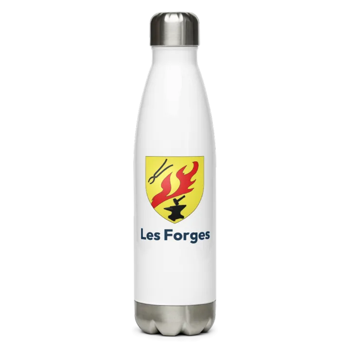 Gourde inox blason de Les Forges