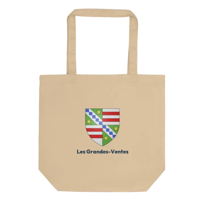 Tote bag coton bio — blason des Grandes-Ventes