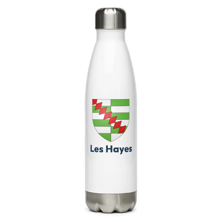 Gourde inox — blason des Hayes