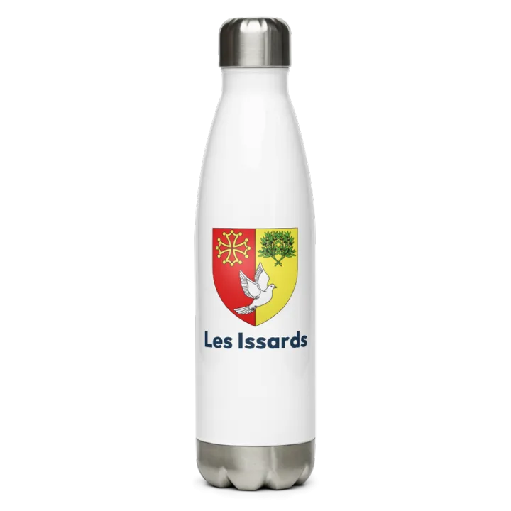 Gourde inox blason de Les Issards