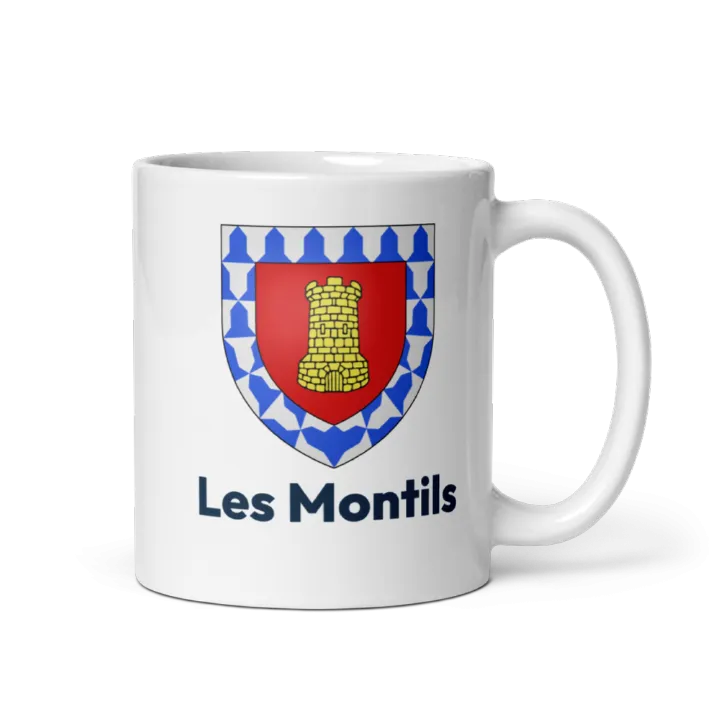 Mug blason de Les Montils