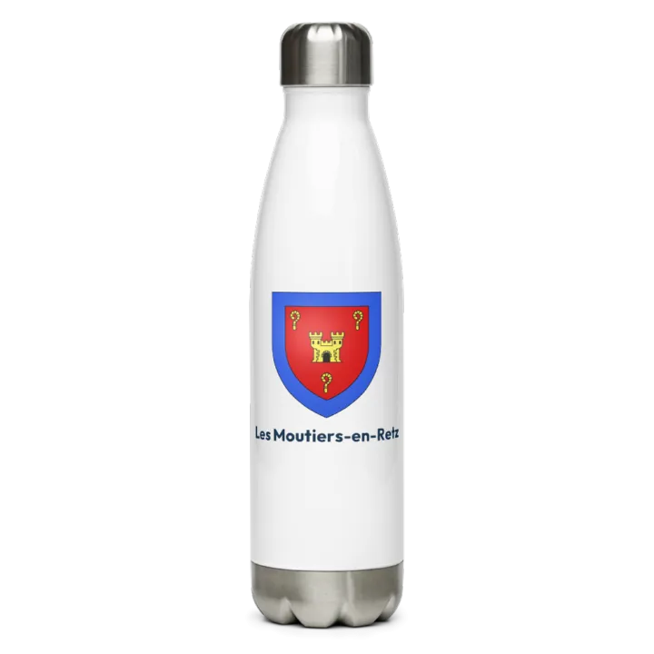 Gourde inox blason de Les Moutiers-en-Retz