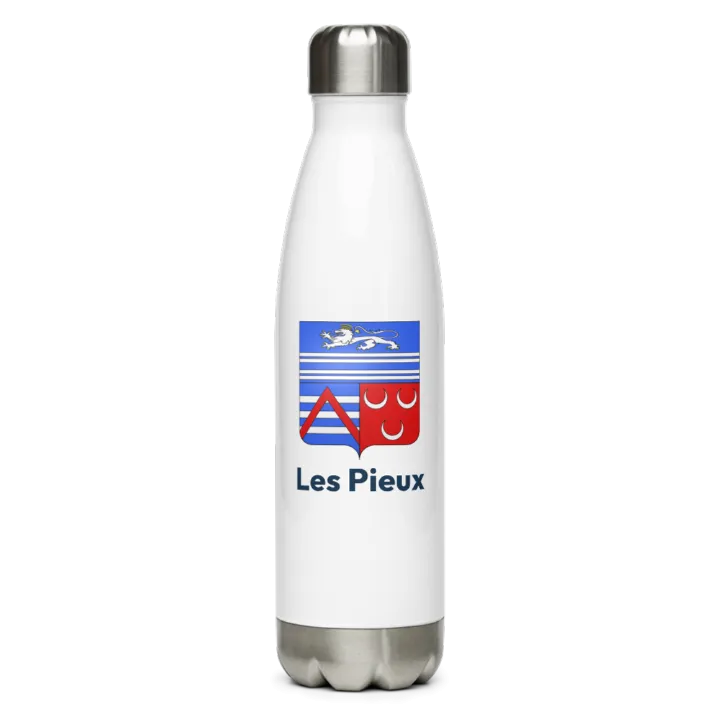Gourde inox blason de Les Pieux