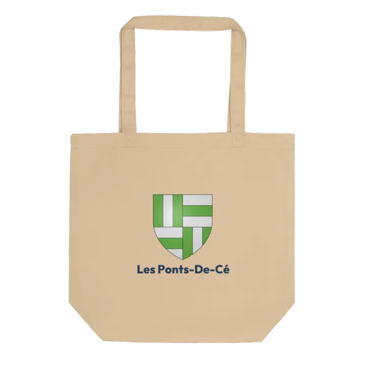 Tote bag coton bio — blason des Ponts-de-Cé