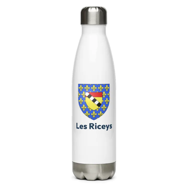 Gourde inox blason de Les Riceys