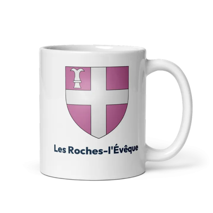 Mug blason de Les Roches-l'Évêque