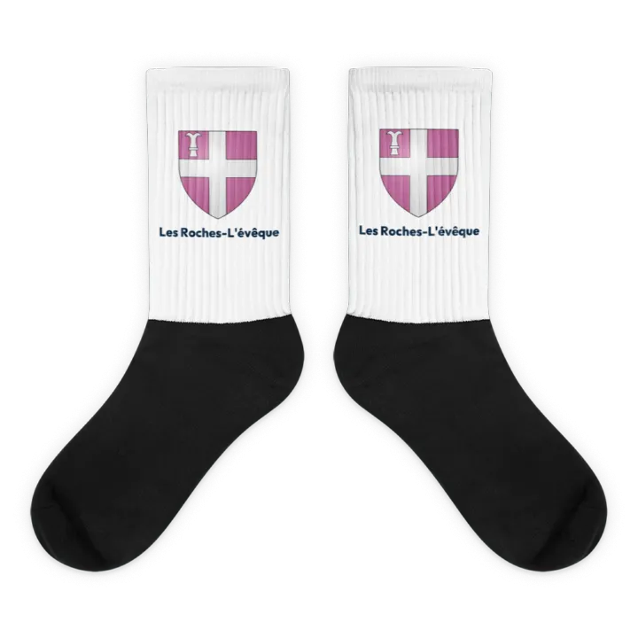 Chaussettes — blason des Roches-l'Évêque