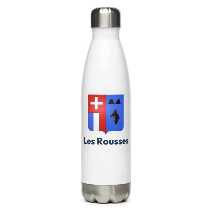 Gourde inox blason de Les Rousses