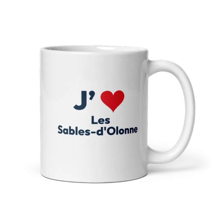 Mug « J’❤ Les Sables-d'Olonne »