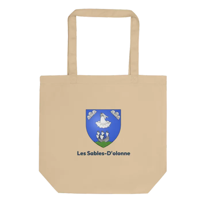 Tote bag coton bio — blason des Sables-d'Olonne