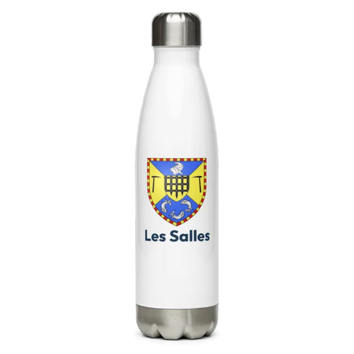 Gourde inox blason de Les Salles