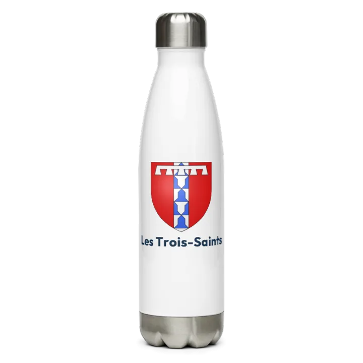 Gourde inox blason de Les Trois-Saints