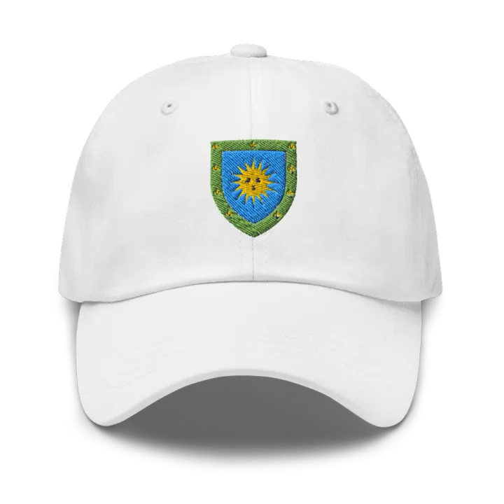 Casquette brodée blason de Les Vans