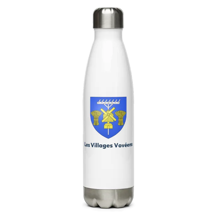Gourde inox blason de Les Villages Vovéens