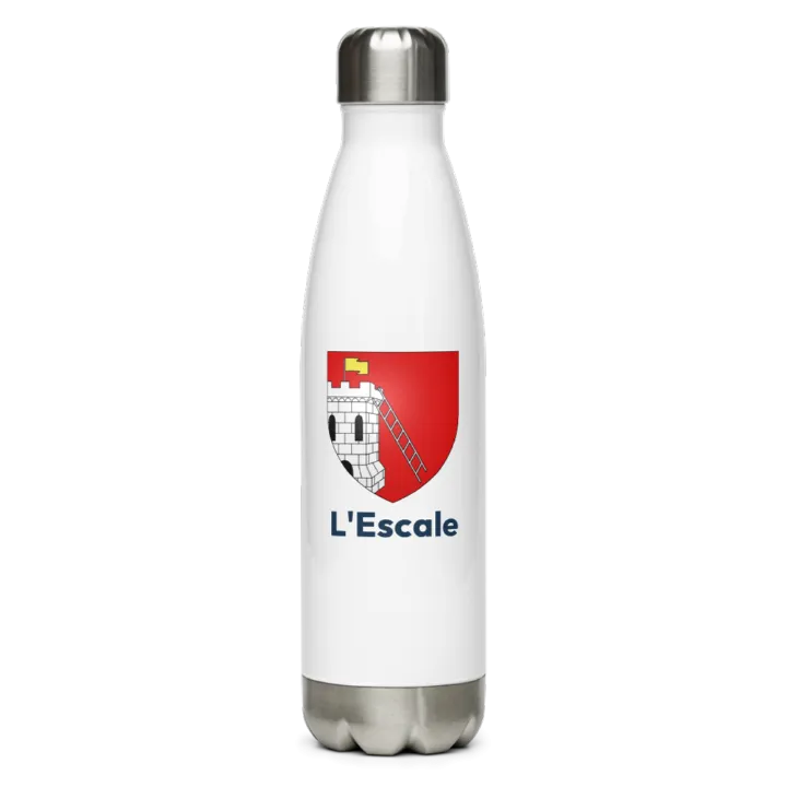 Gourde inox blason de L'Escale