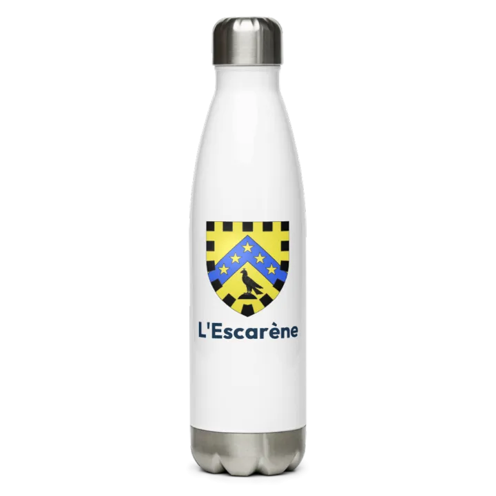 Gourde inox blason de L'Escarène