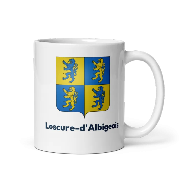 Mug blason de Lescure-d'Albigeois