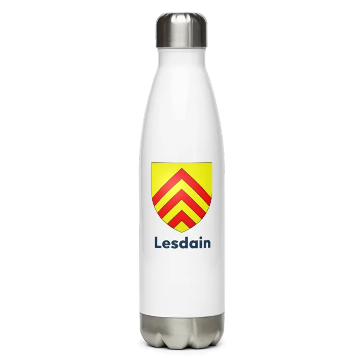 Gourde inox blason de Lesdain