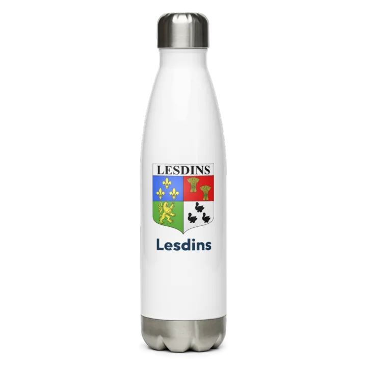 Gourde inox blason de Lesdins