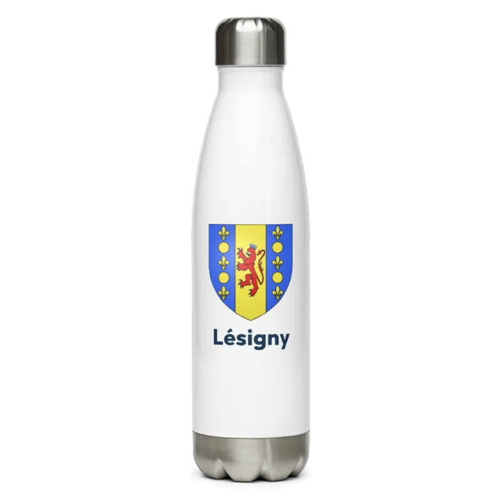 Gourde inox blason de Lésigny
