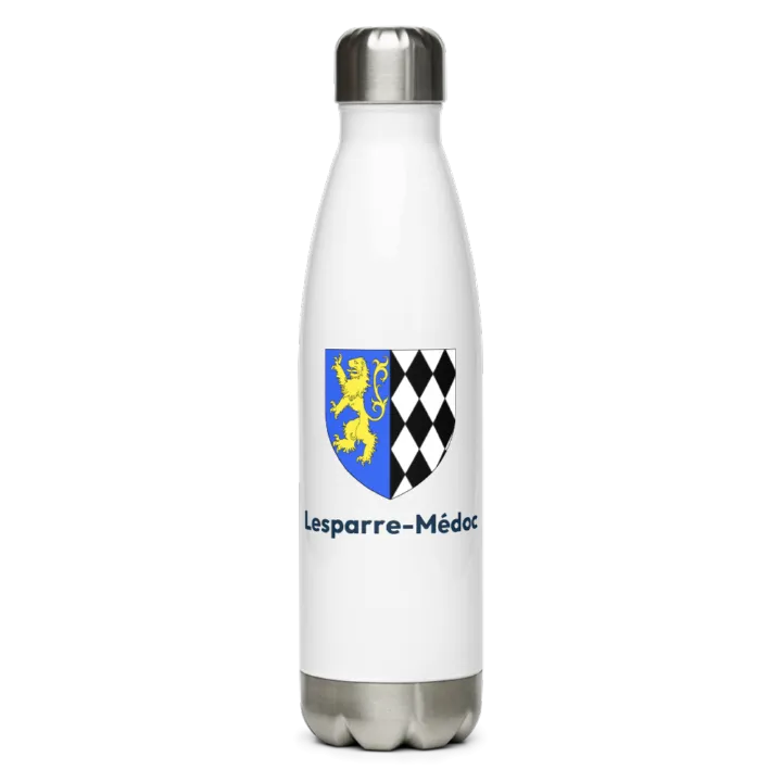 Gourde inox blason de Lesparre-Médoc