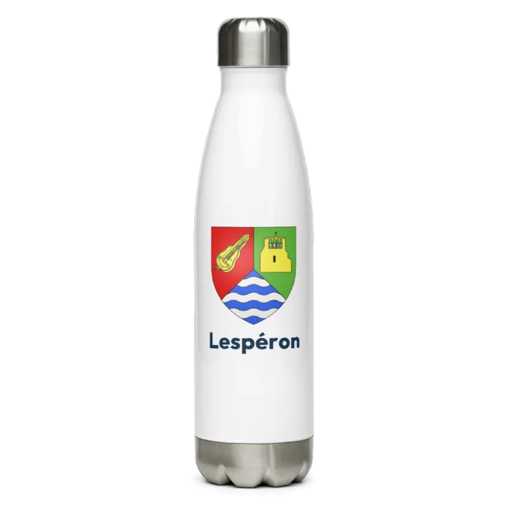 Gourde inox blason de Lespéron