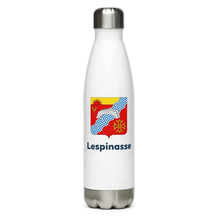 Gourde inox blason de Lespinasse