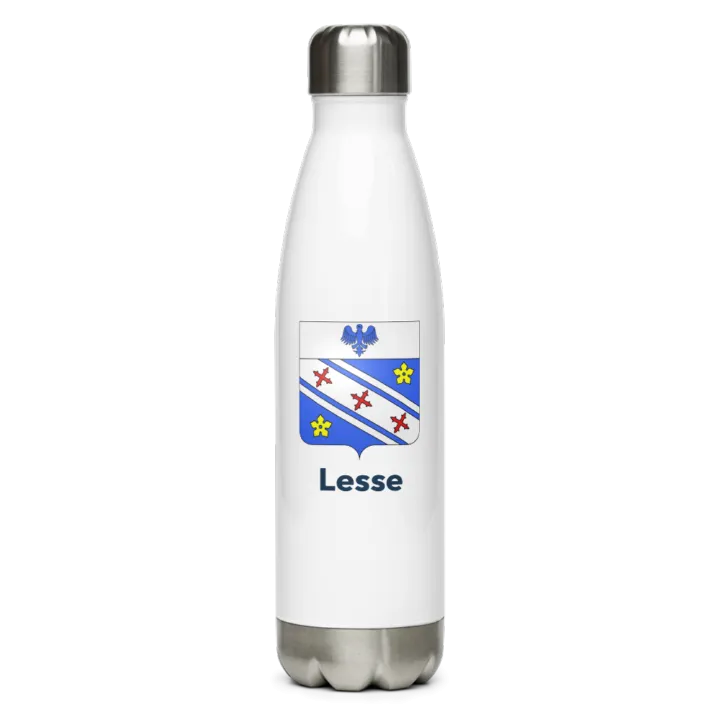 Gourde inox blason de Lesse
