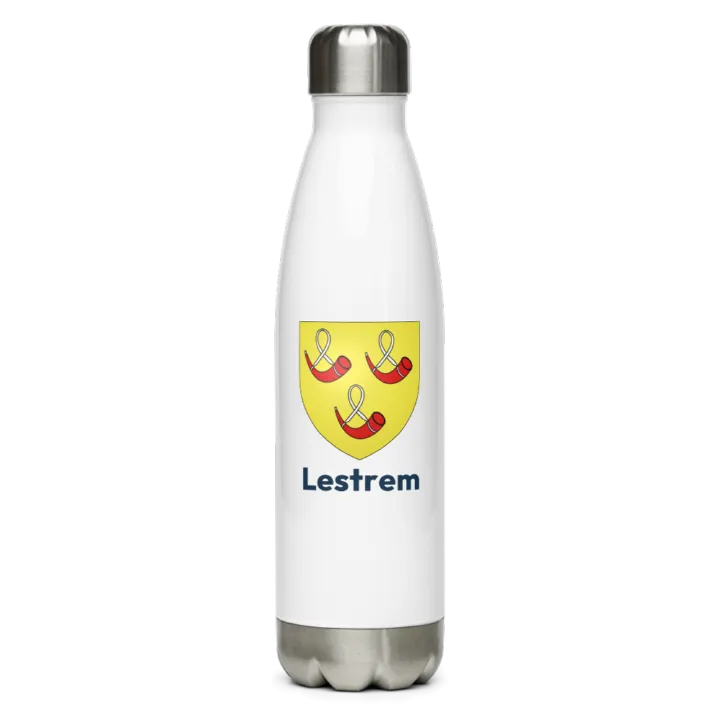 Gourde inox — blason de Lestrem