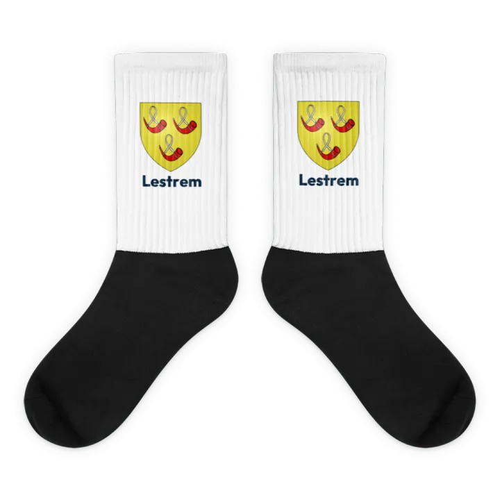 Chaussettes — blason de Lestrem