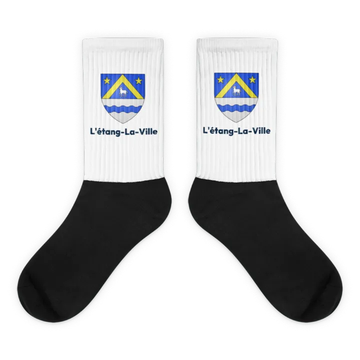 Chaussettes — blason de l'Étang-la-Ville