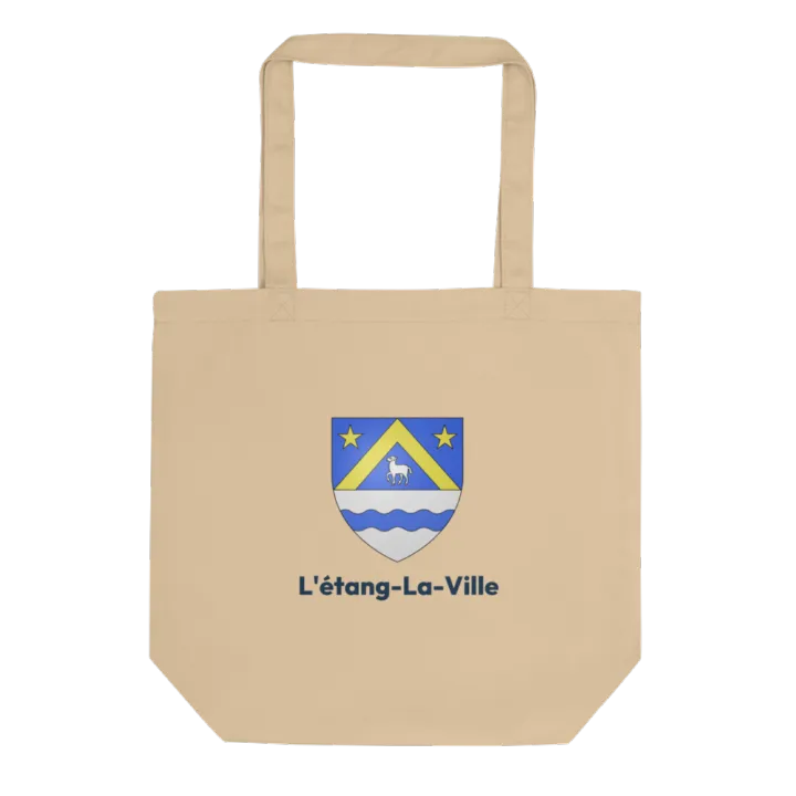 Tote bag coton bio — blason de l'Étang-la-Ville