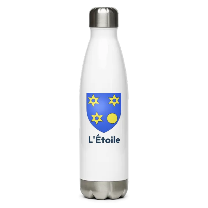 Gourde inox blason de L'Étoile