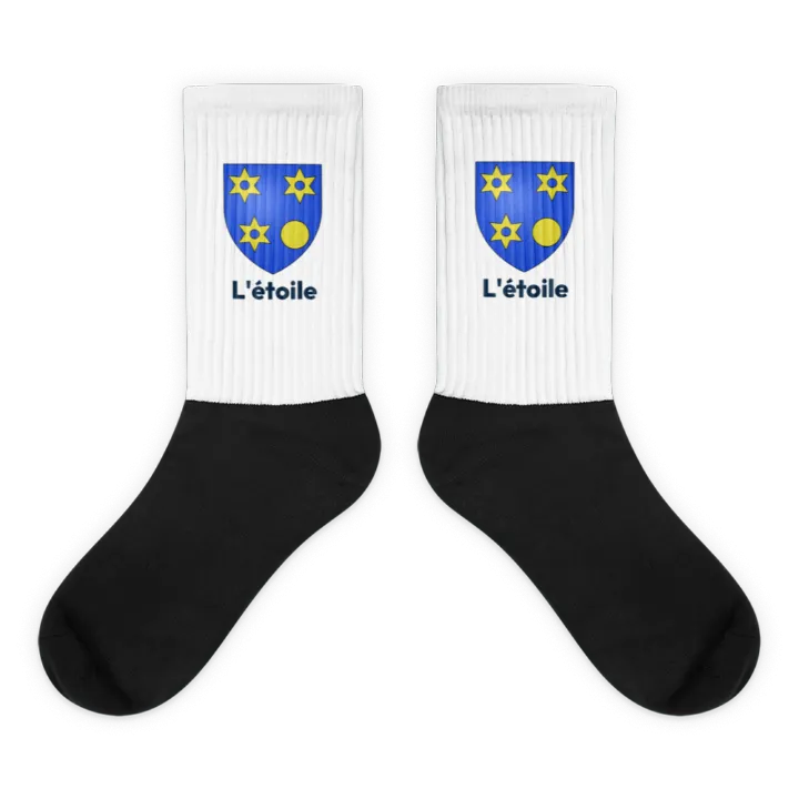 Chaussettes — blason de l'Étoile