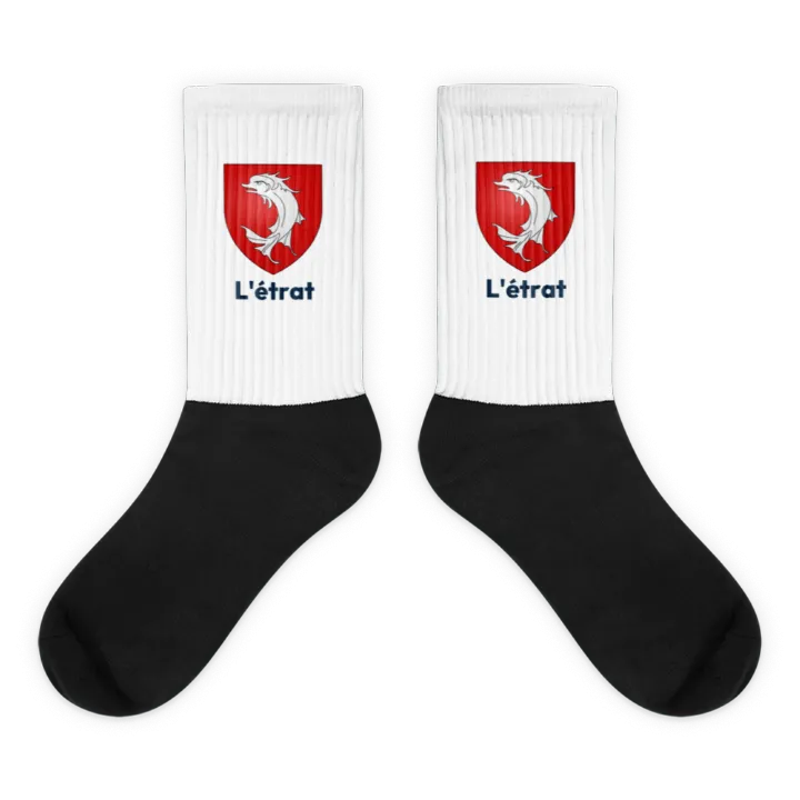 Chaussettes — blason de l'Étrat