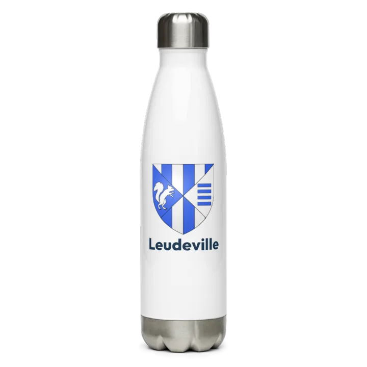 Gourde inox blason de Leudeville