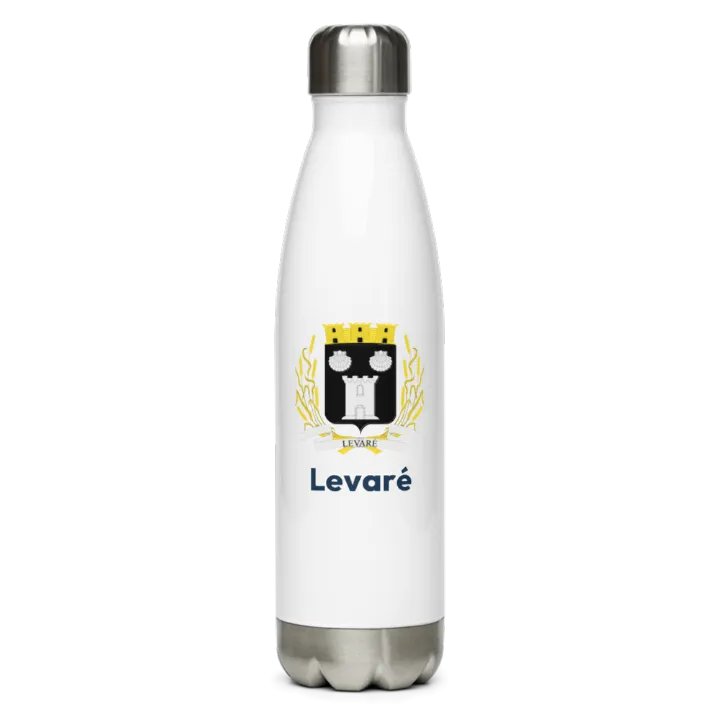 Gourde inox — blason de Levaré