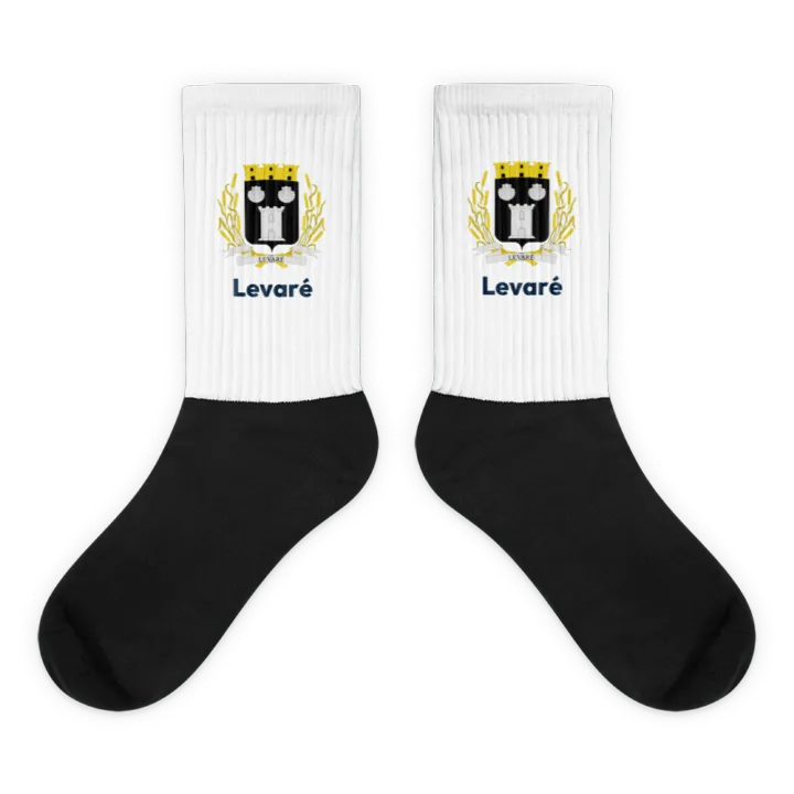 Chaussettes — blason de Levaré