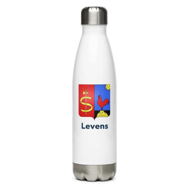 Gourde inox blason de Levens