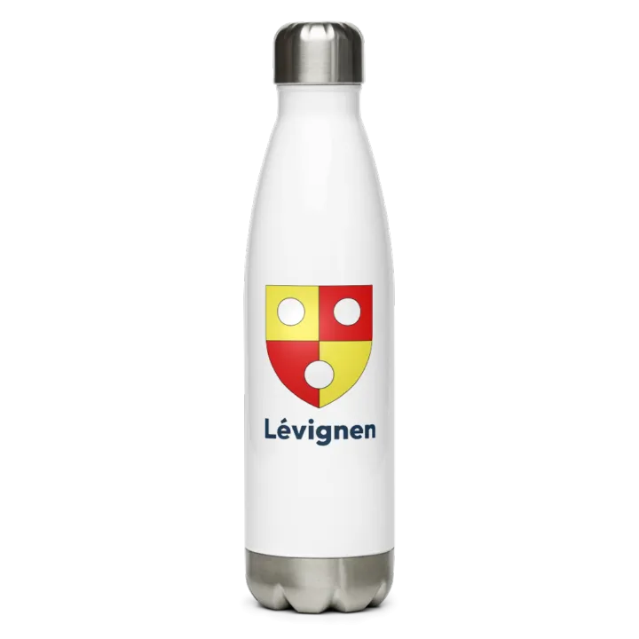 Gourde inox blason de Lévignen