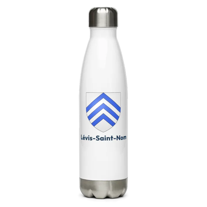 Gourde inox blason de Lévis-Saint-Nom