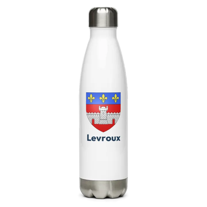 Gourde inox blason de Levroux