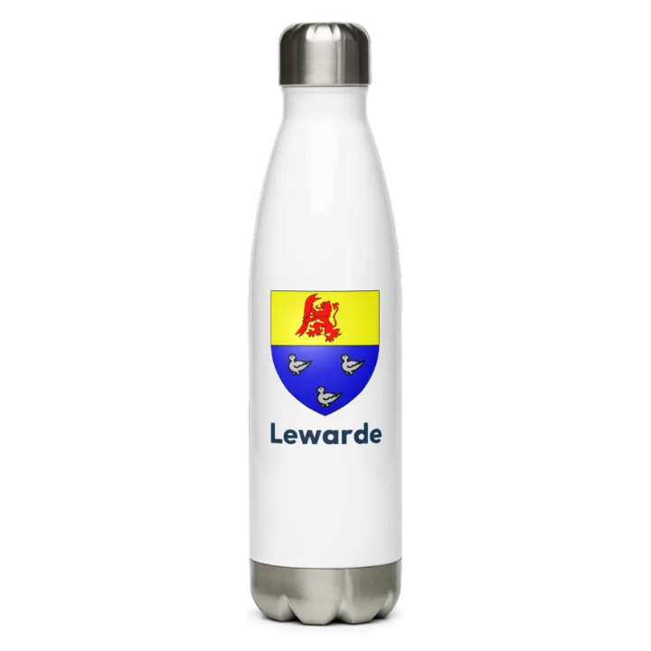 Gourde inox — blason de Lewarde