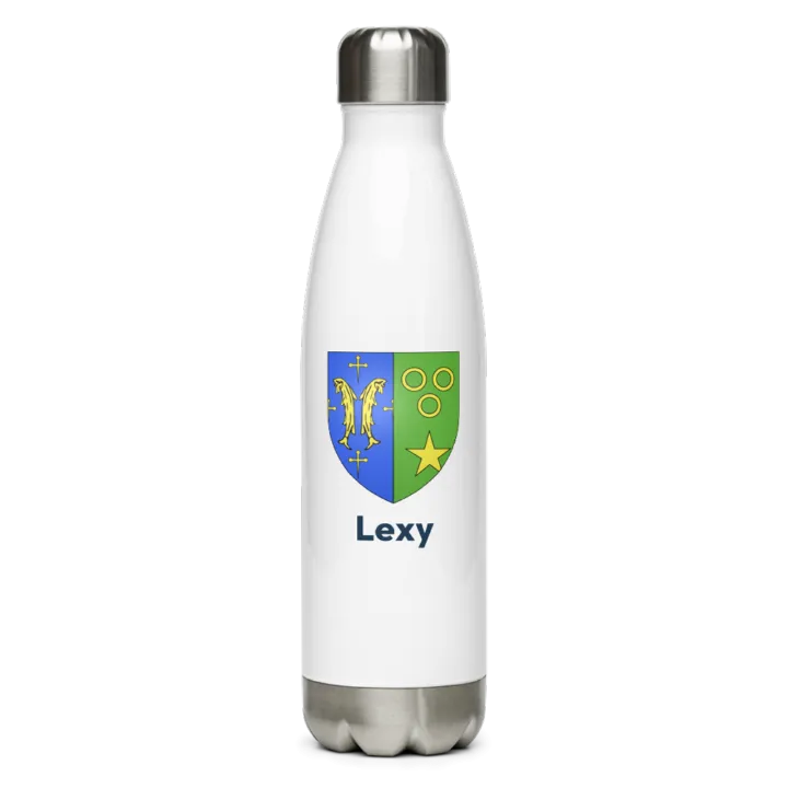 Gourde inox blason de Lexy